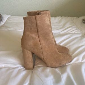 Suede Booties 🥾